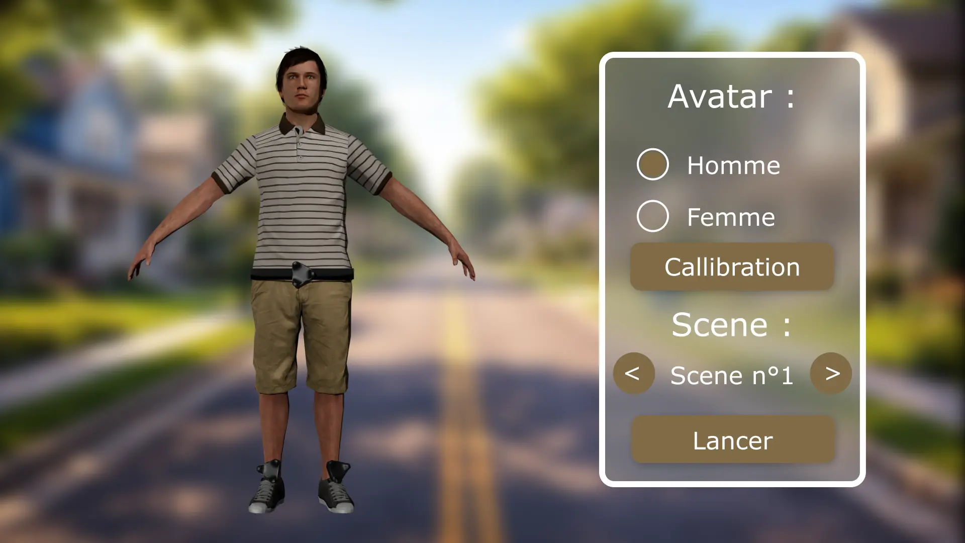 Projet PEDSIVAL – Simulation VR de traversée piétonne