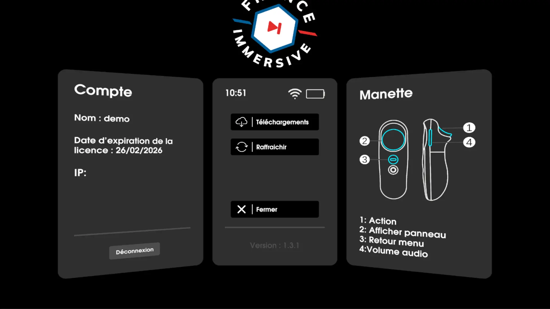 Viewer VR 360° – Visite d’usines immersives